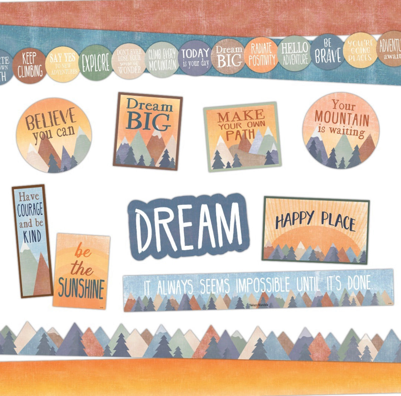 Transform Your Classroom with Inspiring Moving Mountains Decor