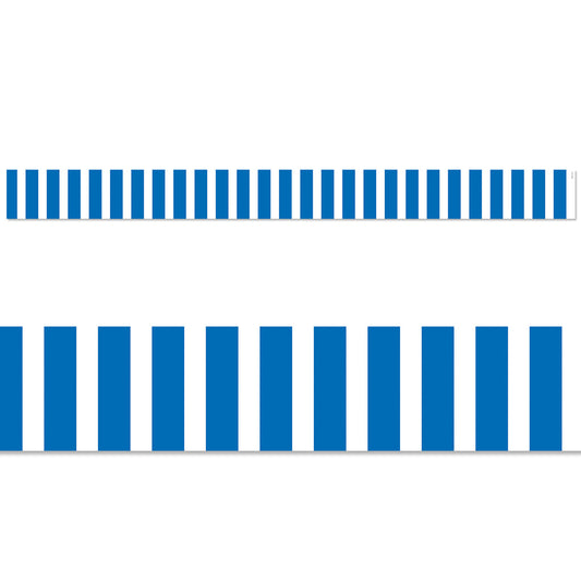 Royal Blue Bold Stripes EZ Border