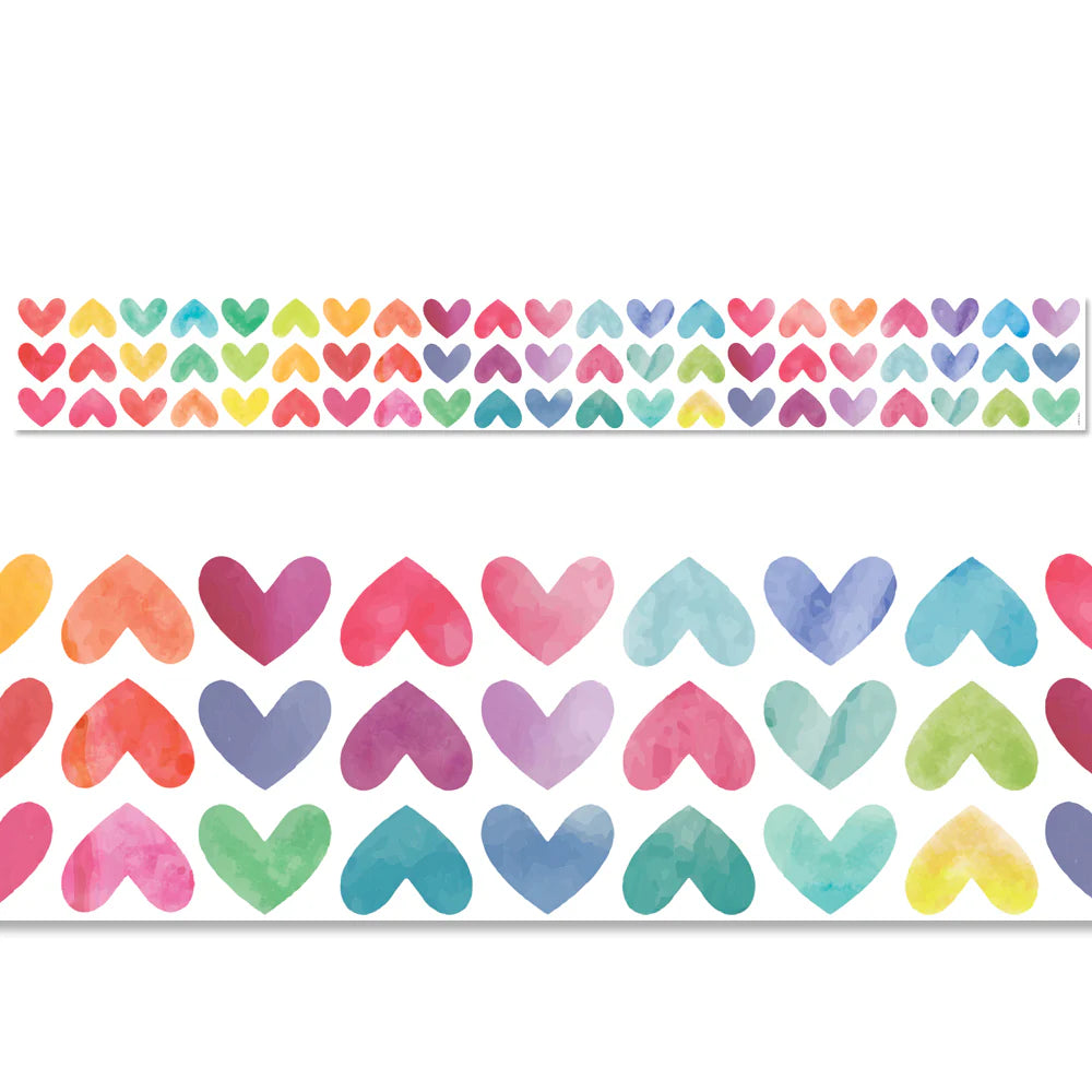 Colorful Hearts EZ Border