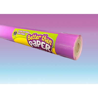 Purple and Blue Color Wash Better Than Paper Bulletin Board Roll