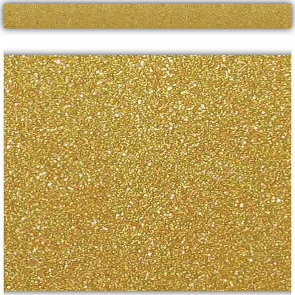 Gold Shimmer Straight Border Trim